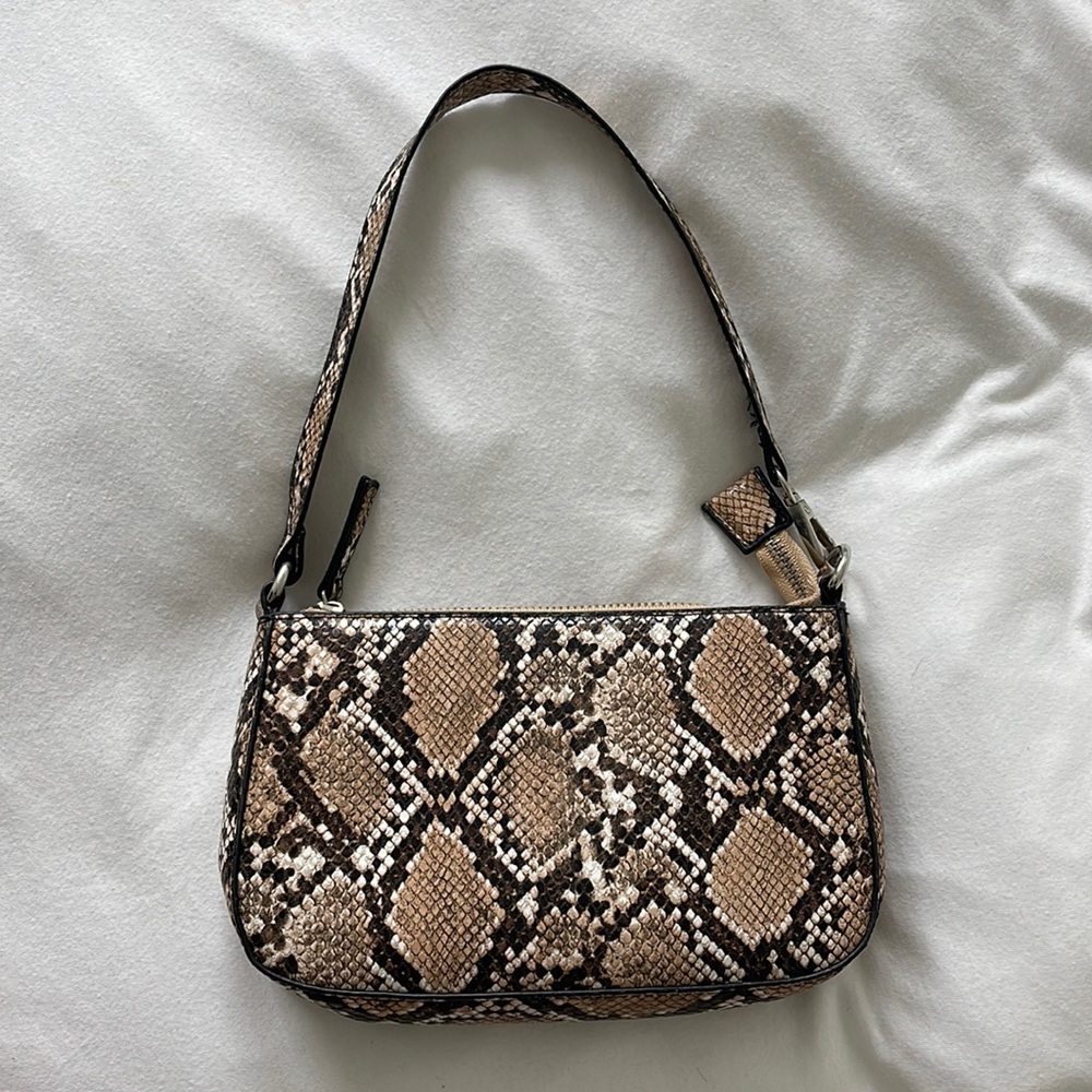 Snake Print Shoulder bag